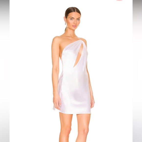 Nadine mini dress in white - Natalie Rolt - Picture 2 of 3